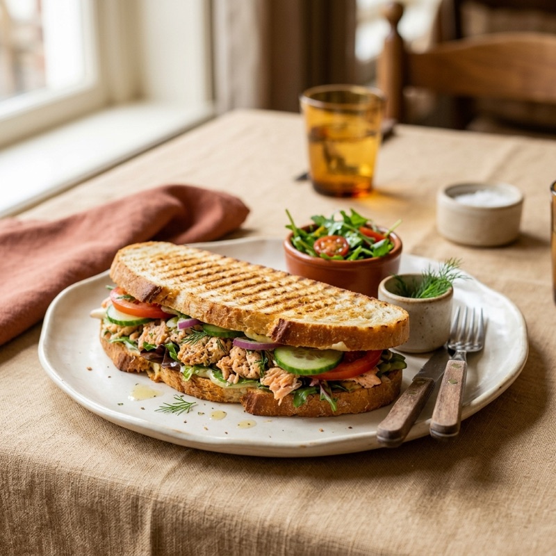 Panini zalmsalade