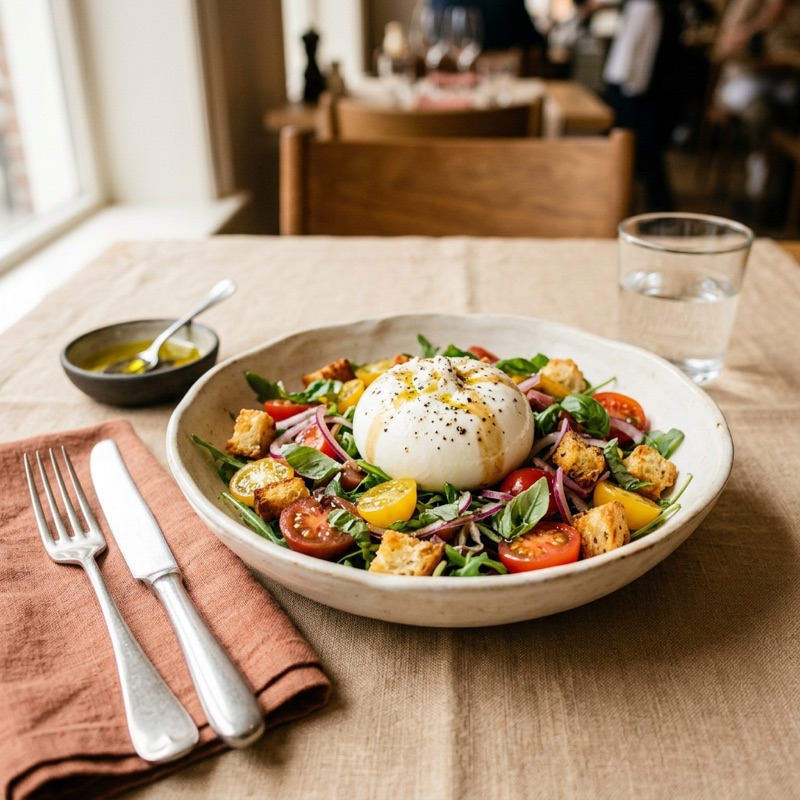 Salade burrata
